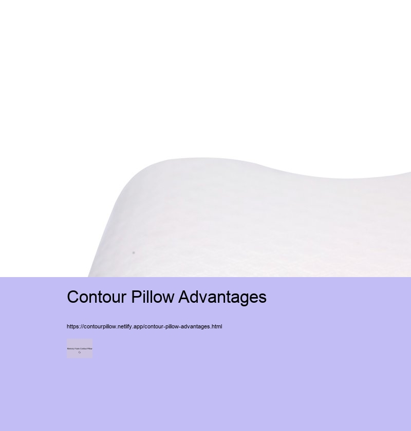 Health Benefits of Sleeping on a Memory Foam Contour Pillow 